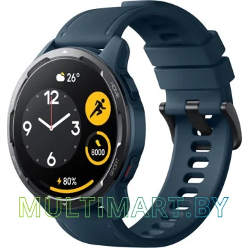Смарт-часы Xiaomi Watch S1 Active BHR5467GL (синий, международная версия) 